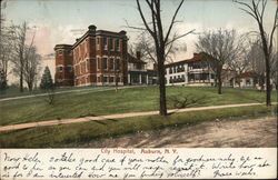 City Hospital Auburn, NY Postcard Postcard Postcard
