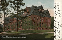 Lincoln Hall Ithaca, NY Postcard Postcard Postcard