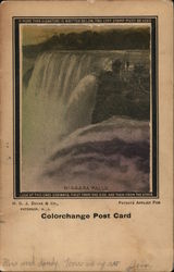 Niagara Falls Colorchange Post Card Postcard