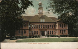 Public School Postcard