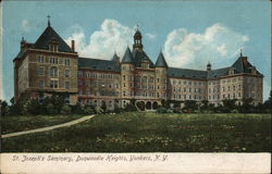 St. Joseph's Seminary, Dunwoodie Heights, Yonkers, N.Y. Postcard