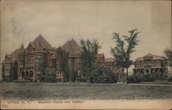Masonic Home and School Postcard