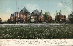 Masonic Home Utica, NY Postcard Postcard Postcard