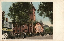 Convention Hall Saratoga, NY Postcard Postcard Postcard