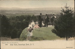 High Rock Sacandaga Park, NY Postcard Postcard Postcard