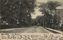 East Main Street Postcard