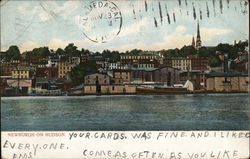 Newburgh on Hudson View New York Postcard Postcard Postcard
