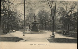 Union Park Hornellsville, NY Postcard Postcard Postcard