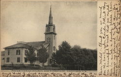 Presbyterian Church and Parsonage Postcard