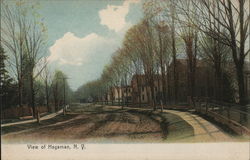 View of Hagaman New York Postcard Postcard Postcard