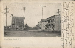 Street Scene Ghent, NY Postcard Postcard Postcard