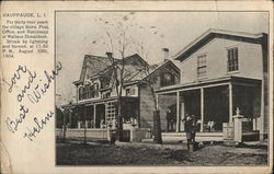 Residence of Wallace Donaldson Hauppauge, NY Postcard Postcard Postcard