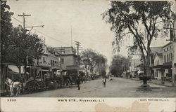 Main Str. Riverhead, NY Postcard Postcard Postcard