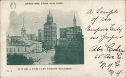 Greetings from New York New York City, NY Postcard Postcard Postcard