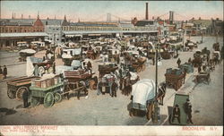 Wallabout Market Brooklyn, NY Postcard Postcard Postcard