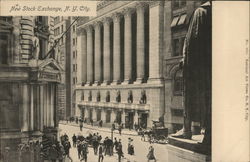 New Stock Exchange New York City, NY Postcard Postcard Postcard