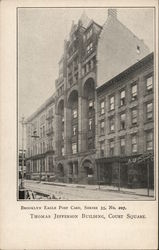 Thomas Jefferson Building, Court Square New York City, NY Postcard Postcard Postcard