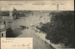 View of Brooklyn New York Postcard Postcard Postcard