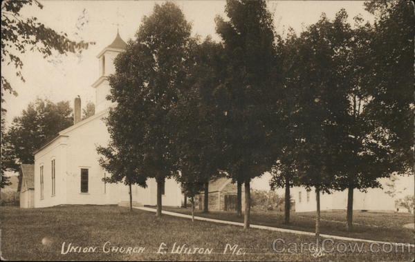 Union Church East Wilton Maine