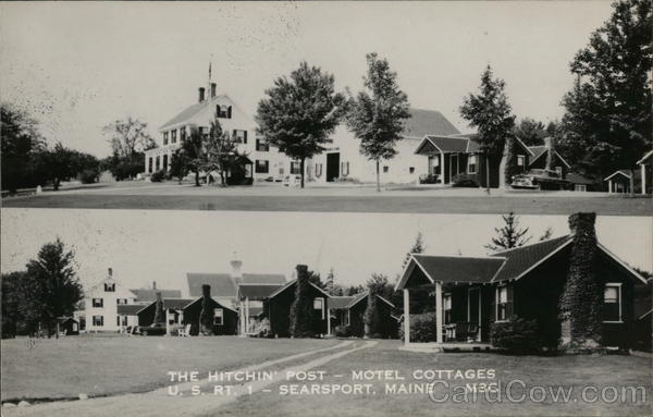 The Hitchin' Post Motel Cottages Searsport Maine