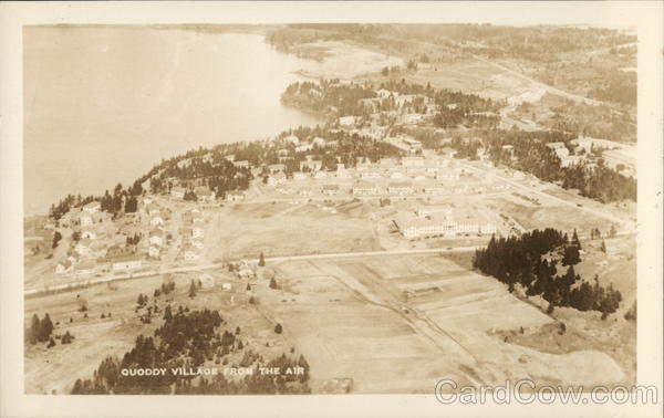 Aerial View Quoddy Maine