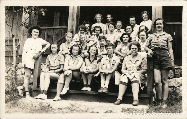 Girls at Bear Hill Pond 4-H Camp Allenstown New Hampshire