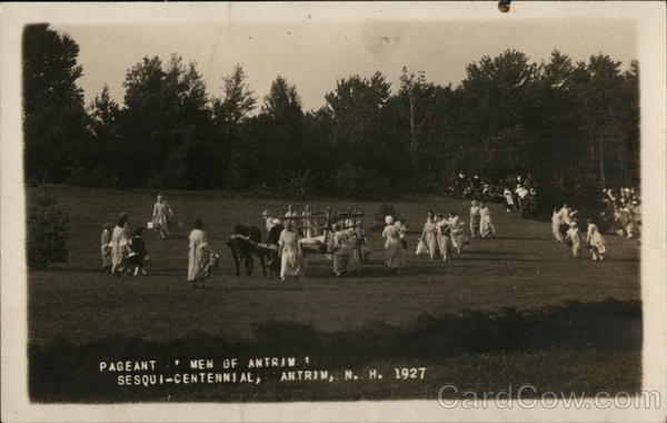 1927 Pagant Men of Antrim, Sesqui-Centennial New Hampshire
