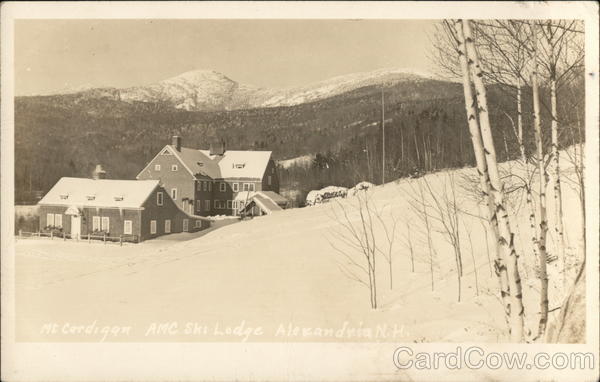 Mt. Cardigan AMC Ski Lodge Alexandria New Hampshire