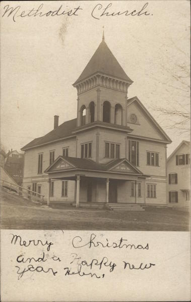 Methodist Church, Franklin Falls New Hampshire Postcard
