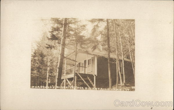 Marshall's Cottage, Big Averill Lake Vermont