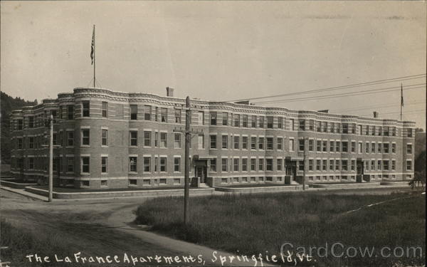 The LaFrance Apartments Springfield Vermont