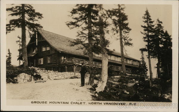 Grouse Mountain Chalet North Vancouver BC Canada British Columbia