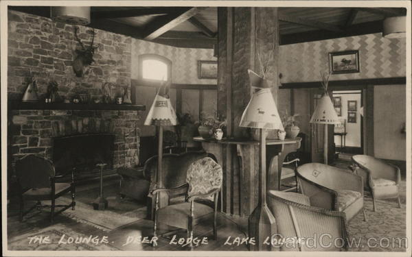 The Lounge, Deer Lodge Lake Louise AB Canada Alberta
