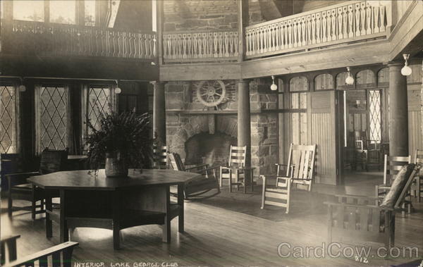 Interior Lake George Club Diamond Point New York