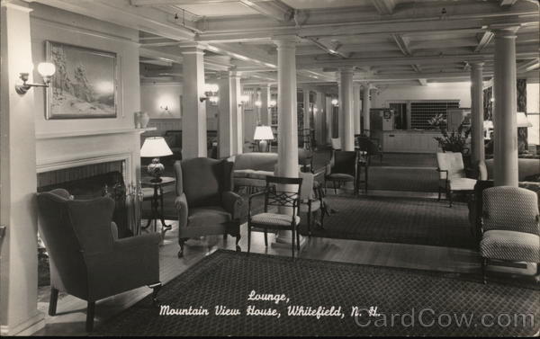 Lounge, Mountain View House Whitefield New Hampshire
