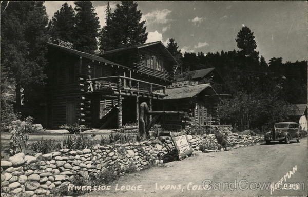 Riverside Lodge Lyons Colorado