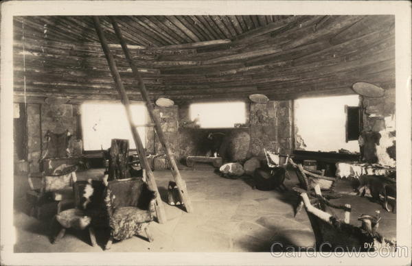 Indian Watchtower Interior Grand Canyon National Park