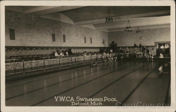 Y.W.C.A. Swimming Pool Detroit Michigan