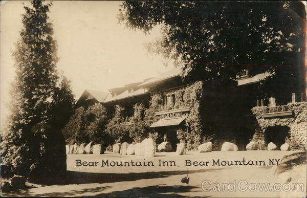 Bear Mountain Inn New York Postcard