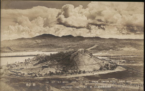 La Boca and Vicinity from Ancon Hill, July 1907 Panama