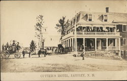 Cutter's Hotel Jaffrey, NH Postcard Postcard Postcard