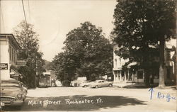 Main Street, Post Office Rochester, VT Postcard Postcard Postcard