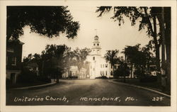 Unitarian Church Postcard