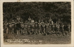 Pageant "Men of Antrim", Sesqui-centenial 1927 New Hampshire Postcard Postcard Postcard