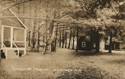Hopkins Cabins Postcard