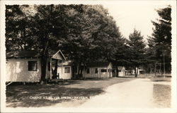 Cabins at Silver Spring Tavern Bartlett, NH Postcard Postcard Postcard