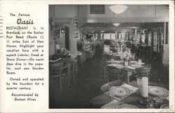 The Famous Oasis Restaurant Postcard