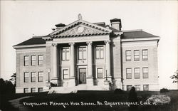 Tourtellotte Memorial High School Postcard