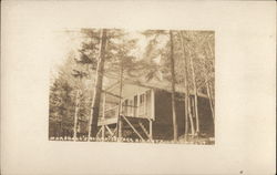 Marshall's Cottage, Big Averill Lake Postcard