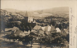 View of Ludlow Vermont Postcard Postcard Postcard